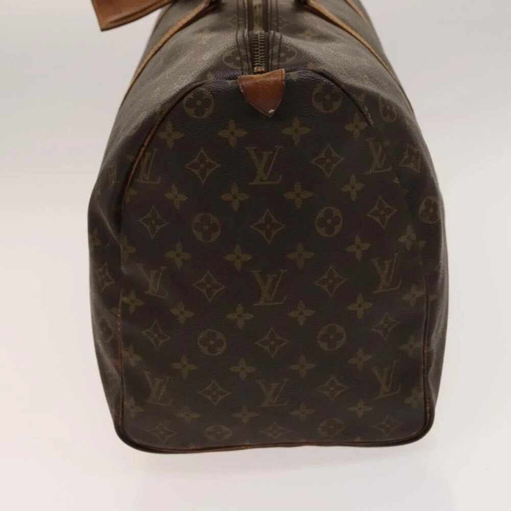 LOUIS VUITTON Monogram Keepall 50 Boston Bag M41426 LV Auth 136581 - Picture 6 of 16